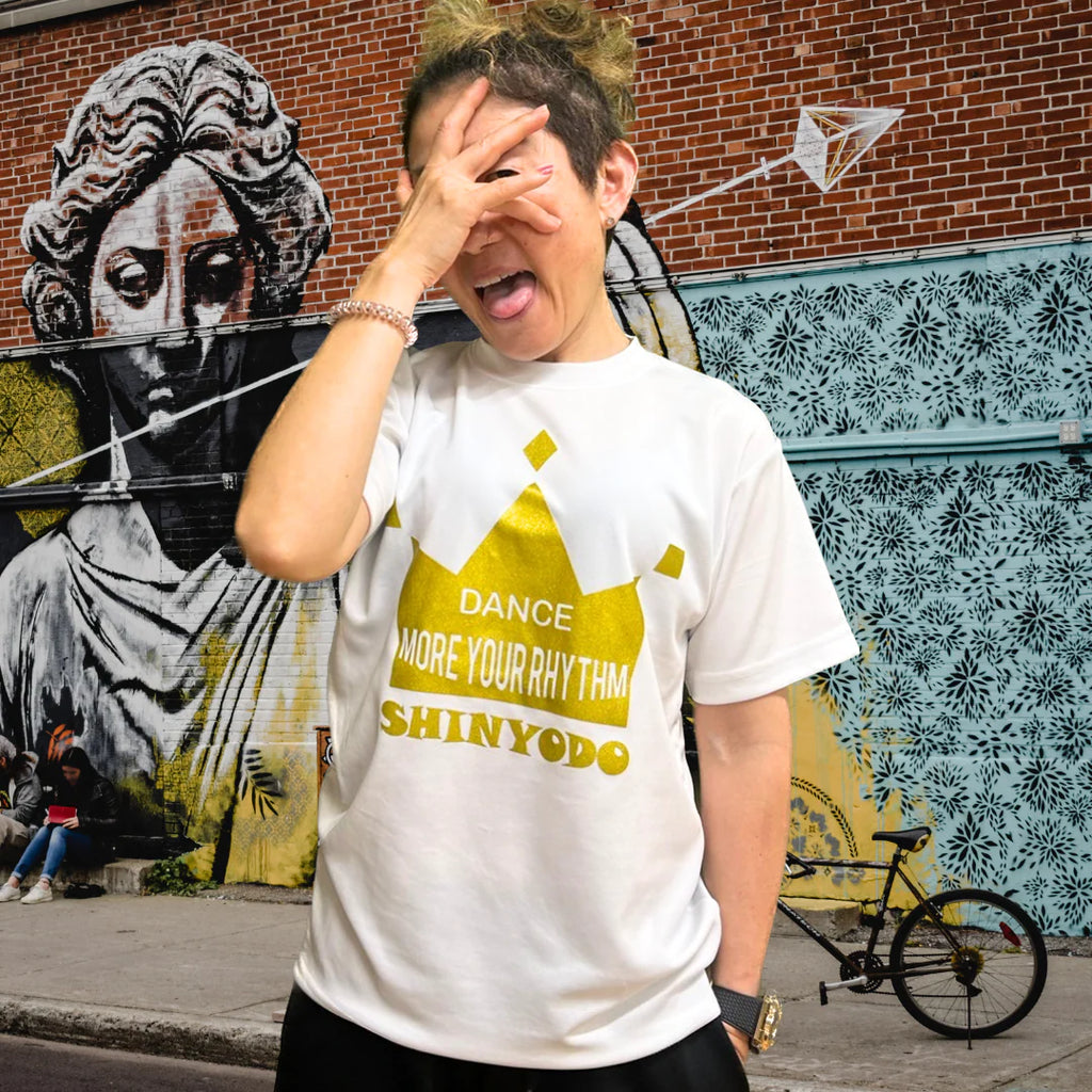 【定番】デカ王冠　ドライTシャツ