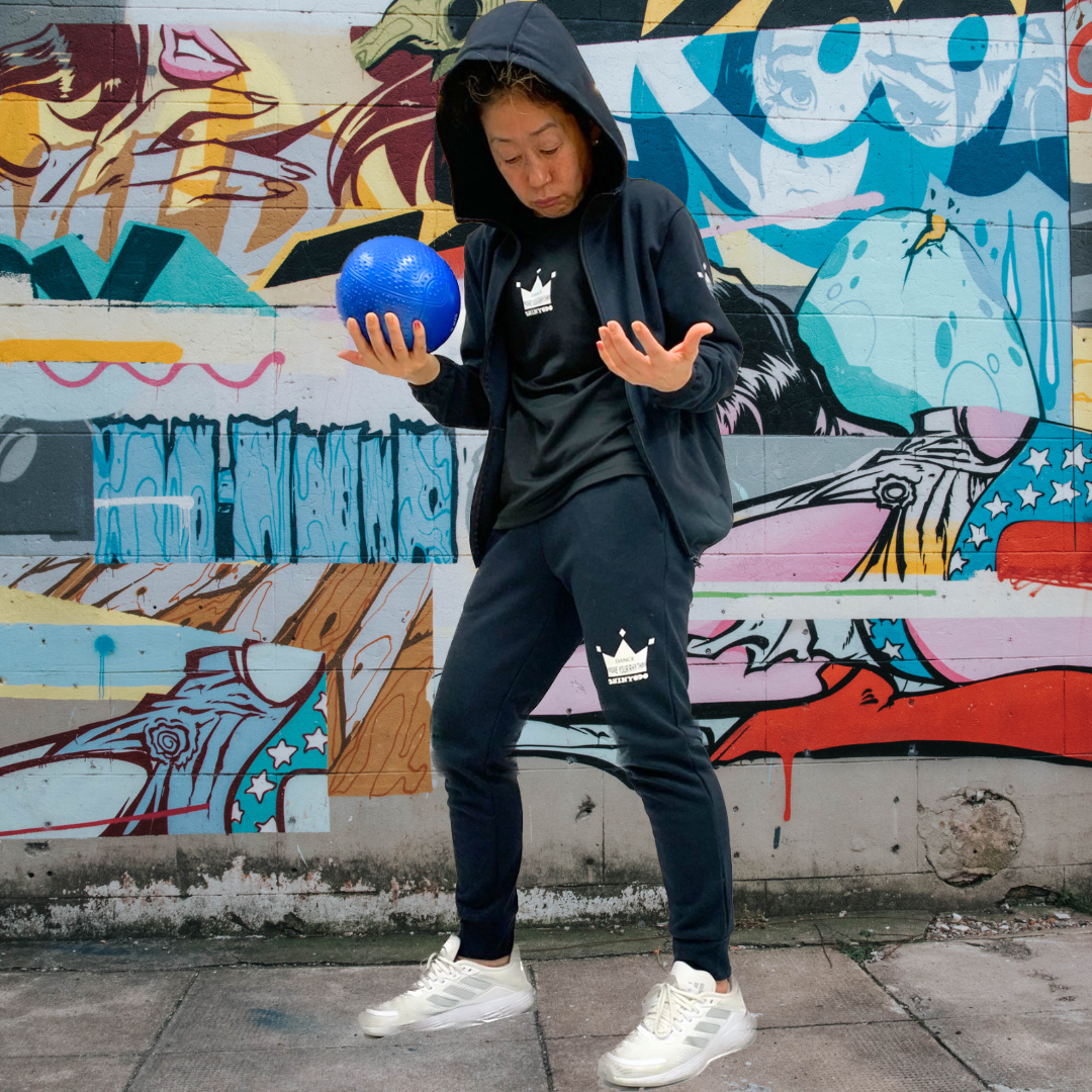 【定番】ミニ王冠　スリムスウェットパンツ