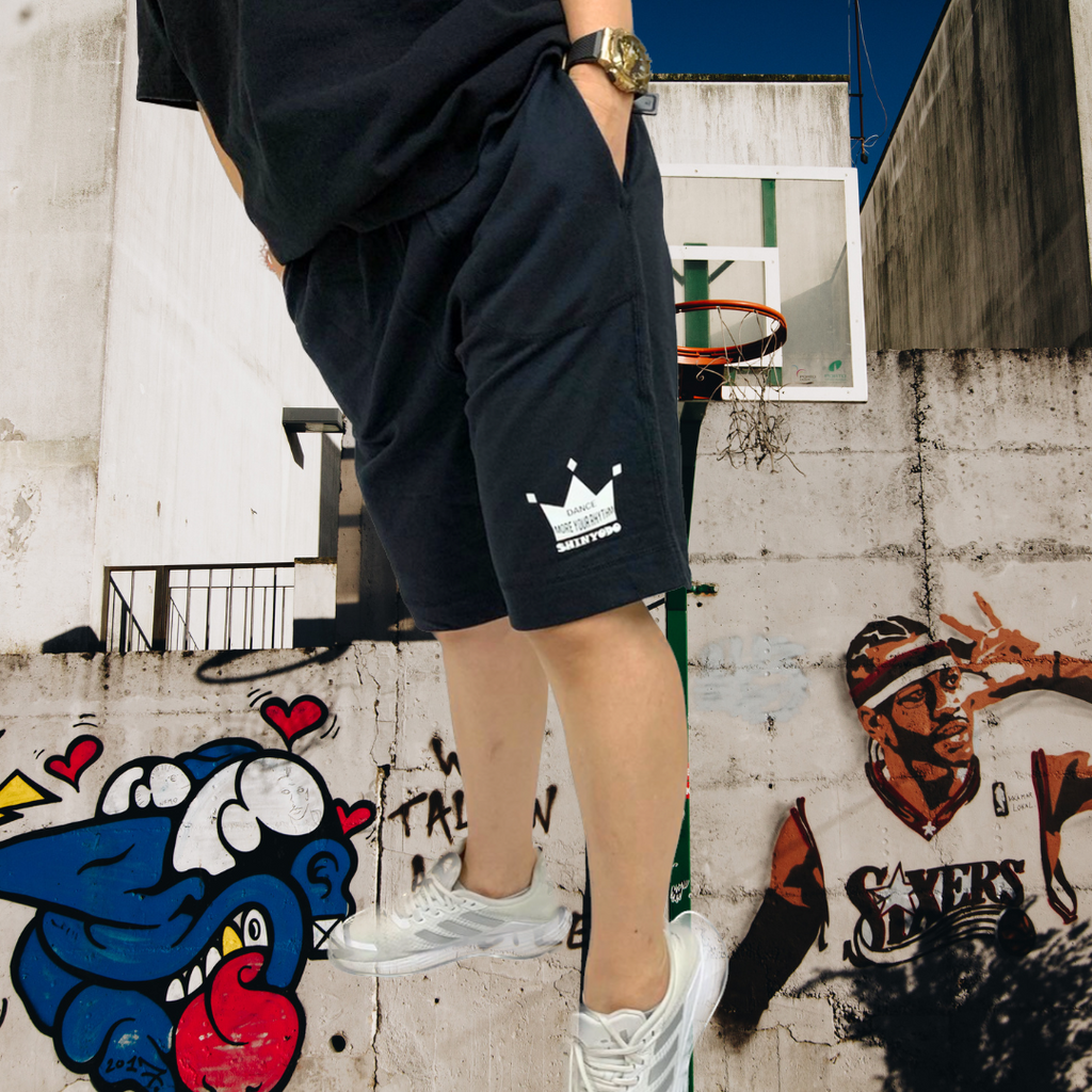 王冠ロゴ コットンハーフパンツ