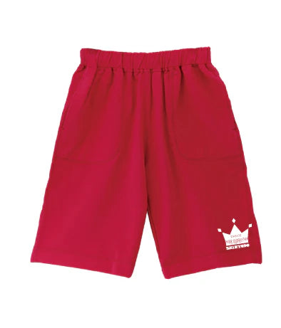 王冠ロゴ コットンハーフパンツ