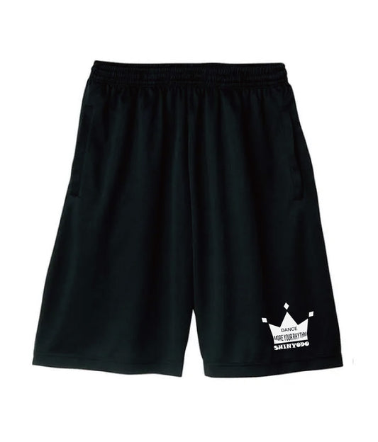 薄手ドライハーフパンツ（ブラック）